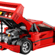 Illustration for article titled Legos Gorgeous New Ferrari F40 Even Has a Removable V8 Engine
